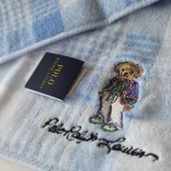 POLO RALPH LAUREN　タオル ハンカチ　ポロベア　新品