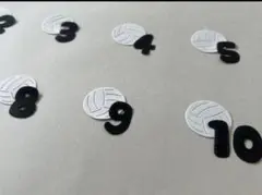 104→バレーボール ダイカット