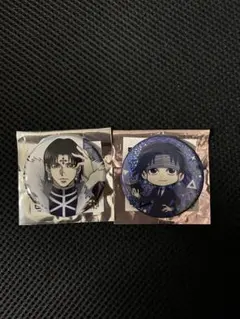 ハンターハンター デフォルメ 缶バッジ クロロ ポップアップショップ