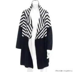 新品 SPECCHIO ジャガード ニット コート コーディガン カーディガン