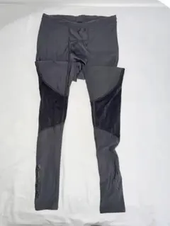 OFF-WHITE スポーツレギンス 黒 M ドローコード パンツ レディース
