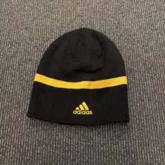 レア　00s adidas knit cap beanie 両面 OWLS