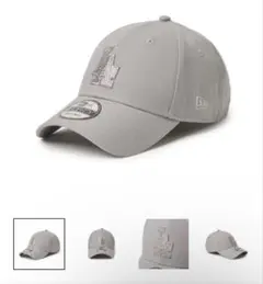 9FORTY Rhinestone ラインストーン ロサンゼルスドジャースグレー