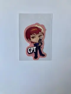 CPT CR crazy raccoon ステッカー