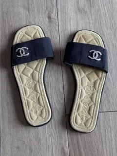 CHANEL ココマーク サンダル ブラック 35Cのサムネイル