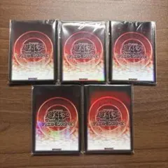 スリーブ『遊戯王ロゴ 赤 魔法陣 遊戯王の日 』100枚