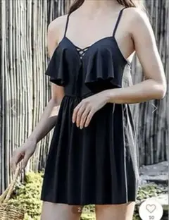 seadress シードレス フレアスカートドッキングワンピース 水着のサムネイル