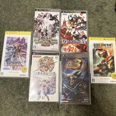 PSP ソフト 6本セット まとめ売り