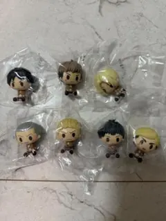 進撃の巨人 獣の巨人は俺が仕留めるG賞　ちょこのっこフィギュア　セミコンプセット