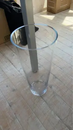 Art Glassブラック ガラス花瓶 ロングベース 112940-1-018T - メルカリ
