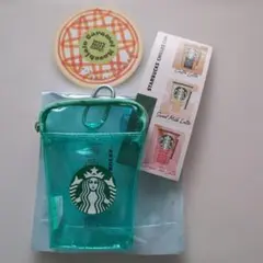 Starbucks カップ型ポーチ カラビナ付き