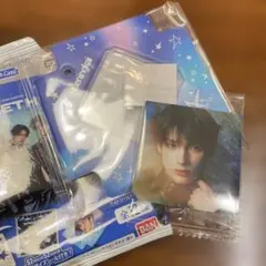 TXT ビジュアルスクエアフォトシール ケース　ヒュニンカイ　バンダイ