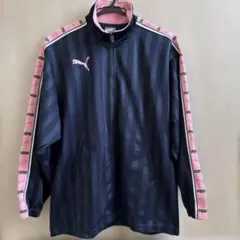 【Y2K 廃盤】PUMA　プーマ　ネイビー×ピンク　ストライプ　プージャー