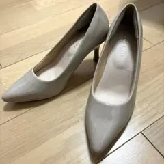 LEILAH PATTEL グレージュ ハイヒール　未使用