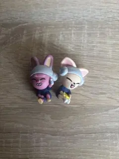 StrayKids スキズ アイエン・チャンビンSKZOO サウナフィギュア