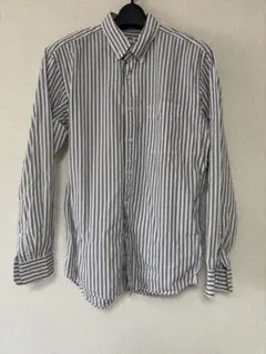 UNIQLO エクストラファインコットンブロードストライプ シャツ