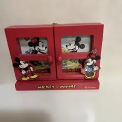 Disney Mickey & Minnie レトロ調フォトフレーム