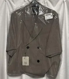 メランジショートジャケット(HARE) ブラウン　Sサイズ