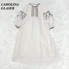 カロリナ グレイサー　刺繍ロングワンピース　BEAMS　ボリュームスリーブ　□