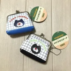 mojojojo PVCがま口ポーチ　2個セット