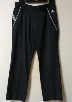 adidas メンズ ゴルフパンツ ブラック