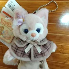 新品未使用！　ディズニーシー　リーナベル ぬいぐるみバッジ　探偵　ストラップ