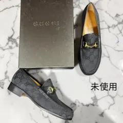最終価格！GUCCI GGキャンバス ホースビット 36C 黒 k0010