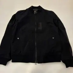 Alpha ma-1 フライトジャケット ミリタリー ブラック 短丈 アメカジ