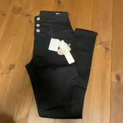 Heather エクストレッチデニム スキニーパンツ M ブラック