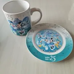 スーベニアプレート カップ スナックケース 東京ディズニーシー25周年