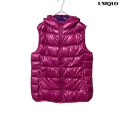 UNIQLO ユニクロ フード付きウルトラライトダウンベスト