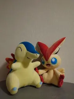 ポケットモンスター　もふぐっとぬいぐるみ ～ヒノアラシ・ビクティニ～　2体セット