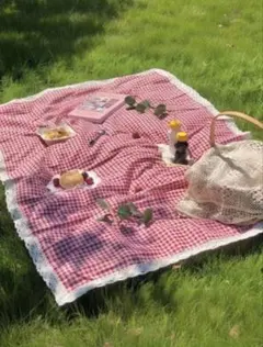 【新品・未使用】春 魅力的 巨大 ピクニック オシャレ 可愛い