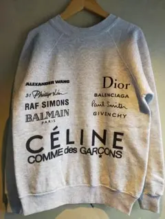 90年代？USA製　ロゴ ラグランスウェット