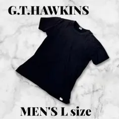 G.T.HAWKINS メンズ 半袖Tシャツ ブラック Lサイズ