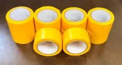 オレンジ色 マスキングテープ 10個セット(幅3cm)のサムネイル