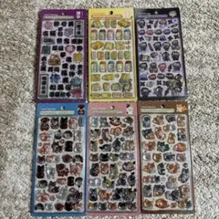 ボンボンドロップシール 和柄 新和柄 6点セット