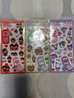 もんちっち　平成はっぴーフォン　サンリオ　ウサハナ　ハローキティ　ケロッピ