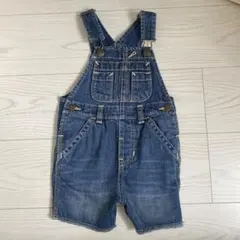 babyGap デニムショートオーバーオール 80cm