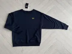 新品未使用タグ付き　Reebok 裏起毛　トレーナー　ネイビー