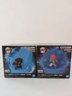 鬼滅の刃 フィギュアライト 冨岡義勇-水の呼吸- 猗窩座-破壊殺-のサムネイル