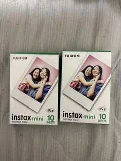 FUJIFILM instax mini インスタントフィルム 10枚入り×2個