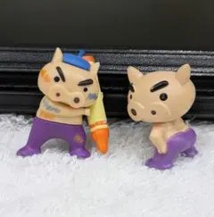 クレヨンしんちゃん ぶりぶりざえもん フィギュア 2体セットのサムネイル