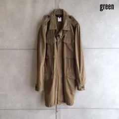 名作 green 現HYKE モーターサイクルコート ミリタリー N2796 - メルカリ
