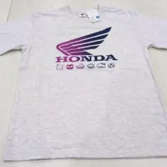 バイクのツーリングや旅行や買物や外食にホンダとサンリオのコラボTシャツ Mサイズのサムネイル