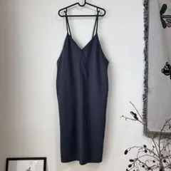 ダークグレー キャミワンピース