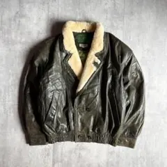 ムートンジャケット レザージャケット