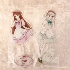 アイカツ！ カントリーワンピースver. アクリルスタンド　藤堂ユリカ 紫吹蘭
