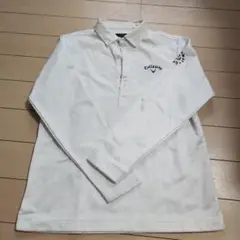 Callaway DSPD 長袖ポロシャツ ホワイト
