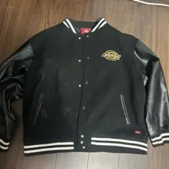 Dickies スタジャン ブラック 袖レザーのサムネイル